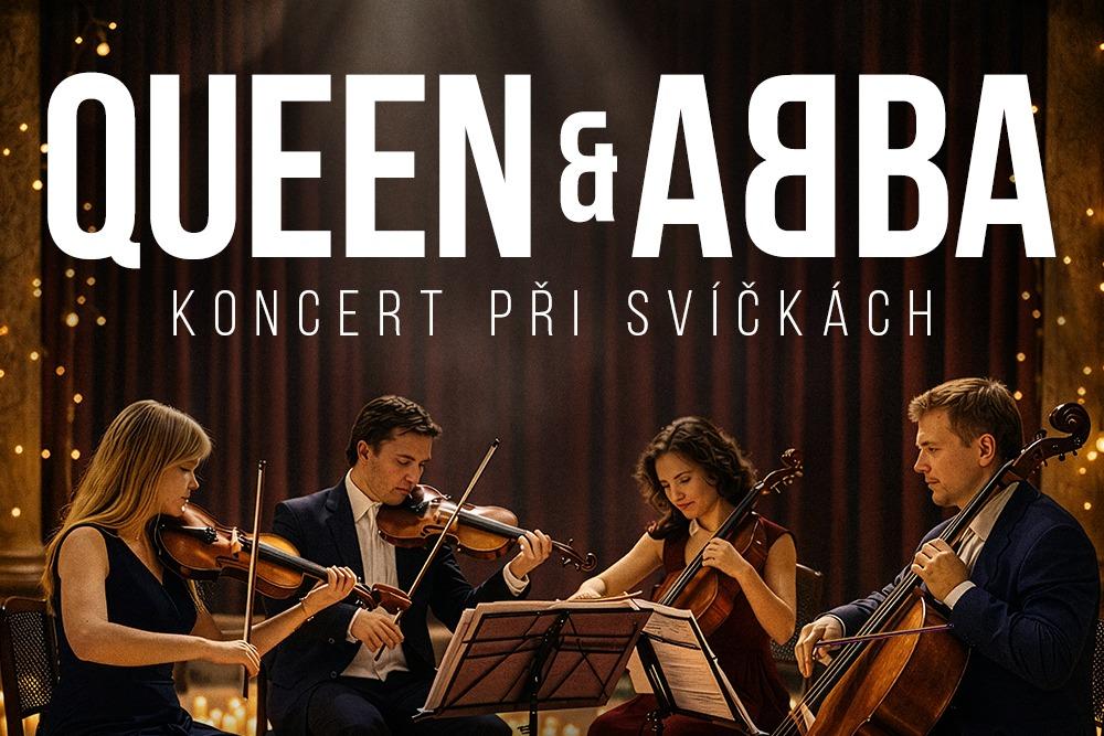 Koncert: HUDBA QUEEN & ABBA PŘI SVÍČKÁCH